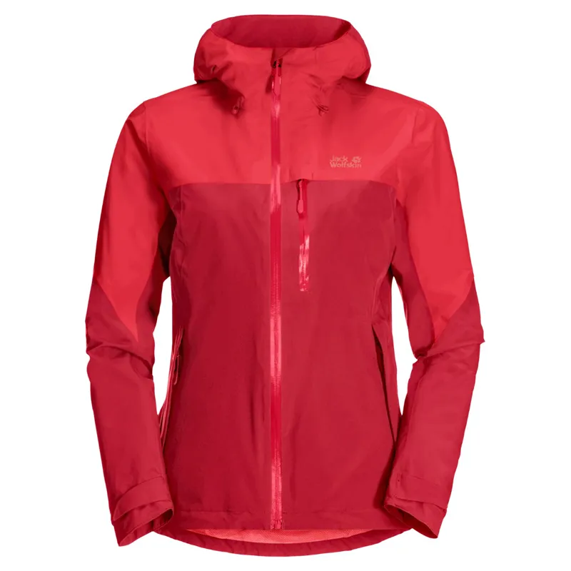 Jack Wolfskin Women's Go Hike Jacket - Bright Scarlet 